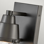 Miles 1-Light Outdoor Wall Lantern (Black Coastal Finish)