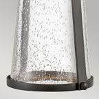 Miles 1-Light Outdoor Wall Lantern (Black Coastal Finish)