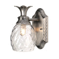 Plantation 1-Light Bathroom Wall Sconce (Polished Antique Nickel)