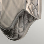 Plantation 1-Light Bathroom Wall Sconce (Polished Antique Nickel)