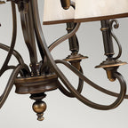 Plymouth 9-Light Chandelier (Old Bronze Finish)