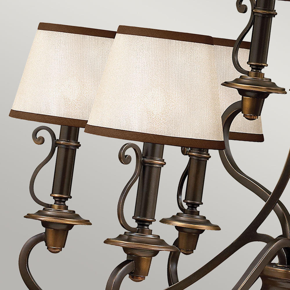 Plymouth 9-Light Chandelier (Old Bronze Finish)