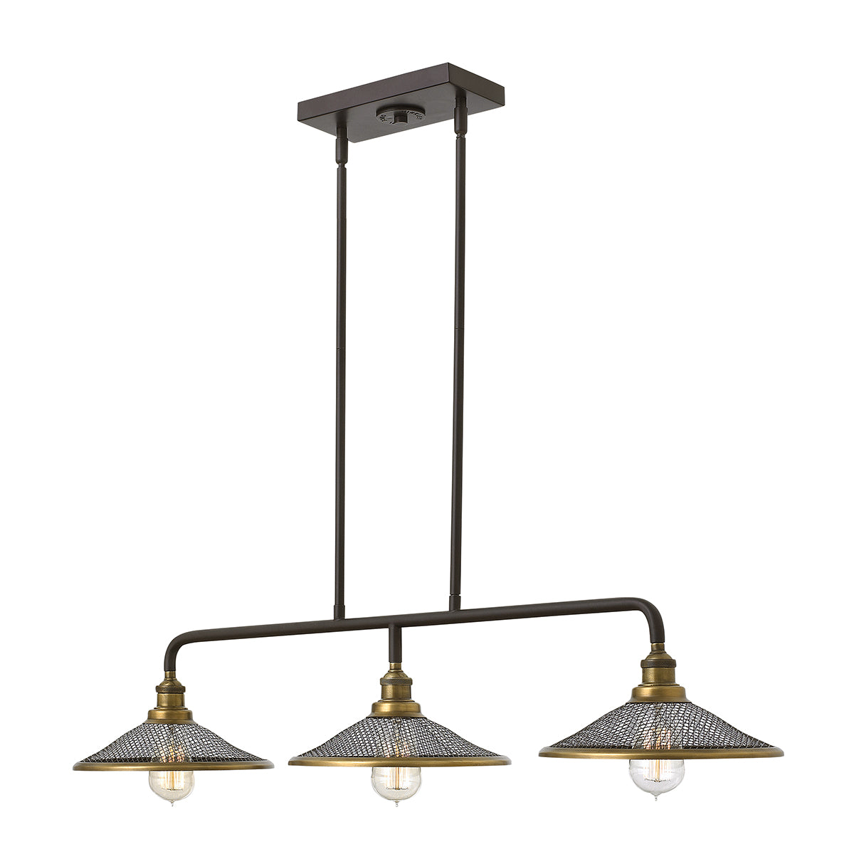 Rigby 3-Light Island Pendant (Industrial Chic)
