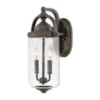 Willoughby 2-Light Oil Rubbed Bronze Wall Lantern