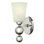 Zelda 1-Light Wall Sconce (Polished Nickel, Mid-Century Modern)