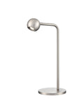 Iris Satin Nickel LED Table Lamp