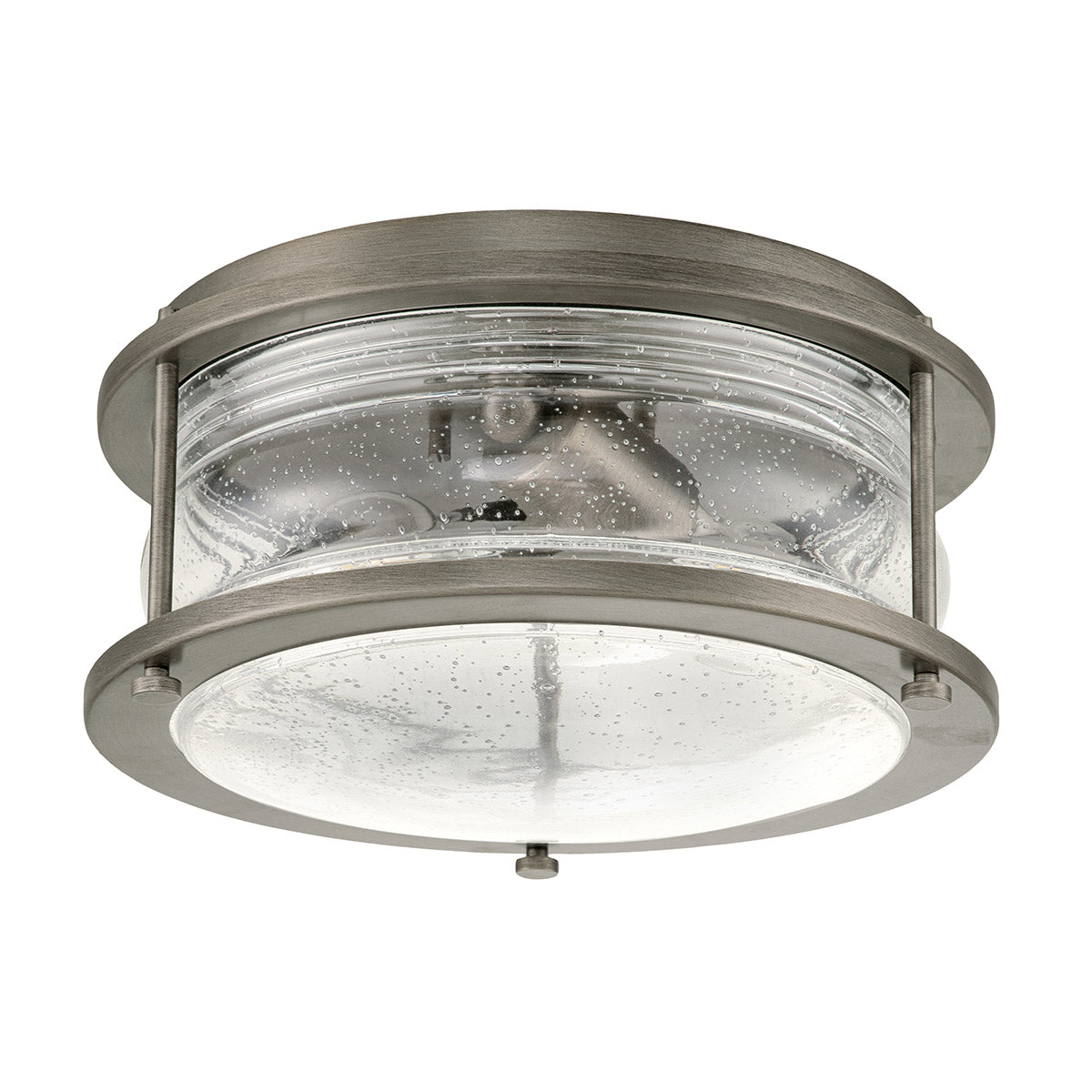 Ashland Bay 2 Light Outdoor Ceiling Flush Bronze