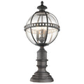 Halleron 3 Light Pedestal Lantern