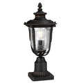 Luverne 1 Light Pedestal