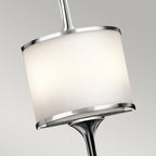 Mona 2 Light Wall Light - Polished Chrome