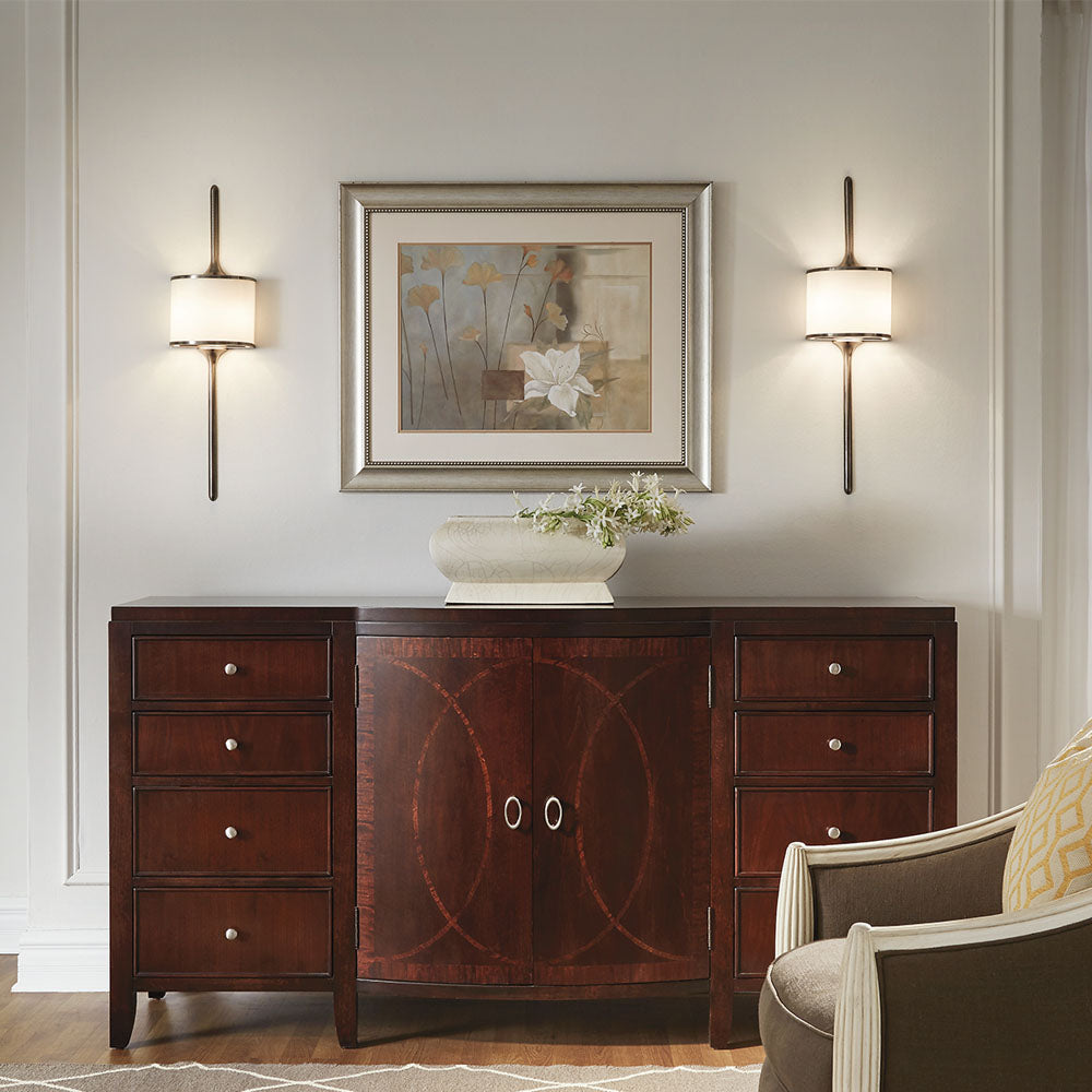 Mona 2 Light Wall Light - Classic Pewter