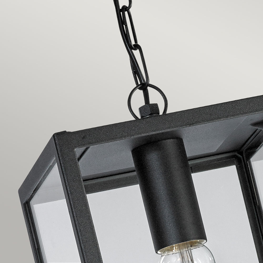 Lofoten 8-Light Black Ceiling Chain Light