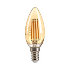 Amber Candle LED E14 Lamp