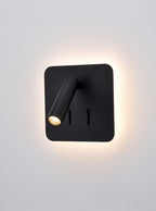 Luca LED Reading Wall Light In Black