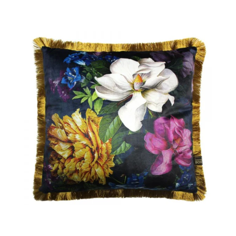 MAGNOLIA NAVY 45 x 45 Cushion