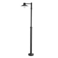 Lund Black 1-Light Lamp Post