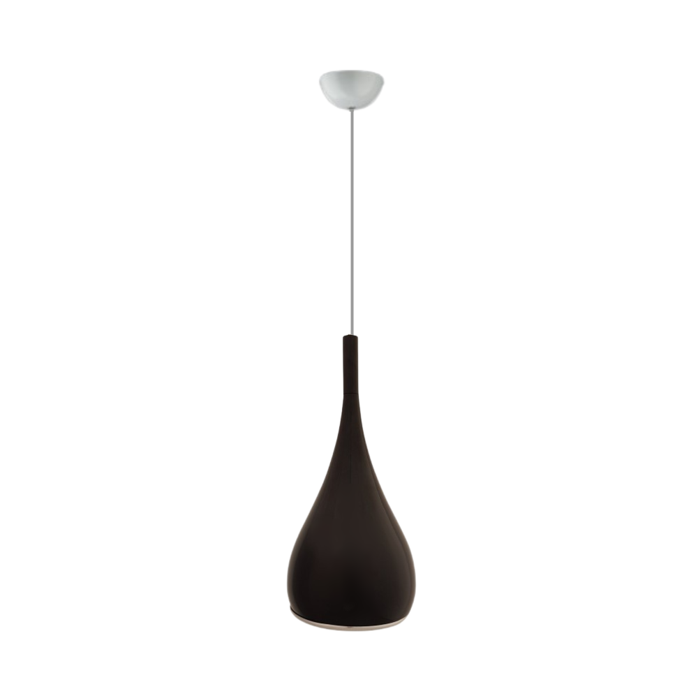 Maia 1 - Gloss Black Metal Pendant