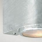Mandal 1-Light Down Wall Light (Galvanized)