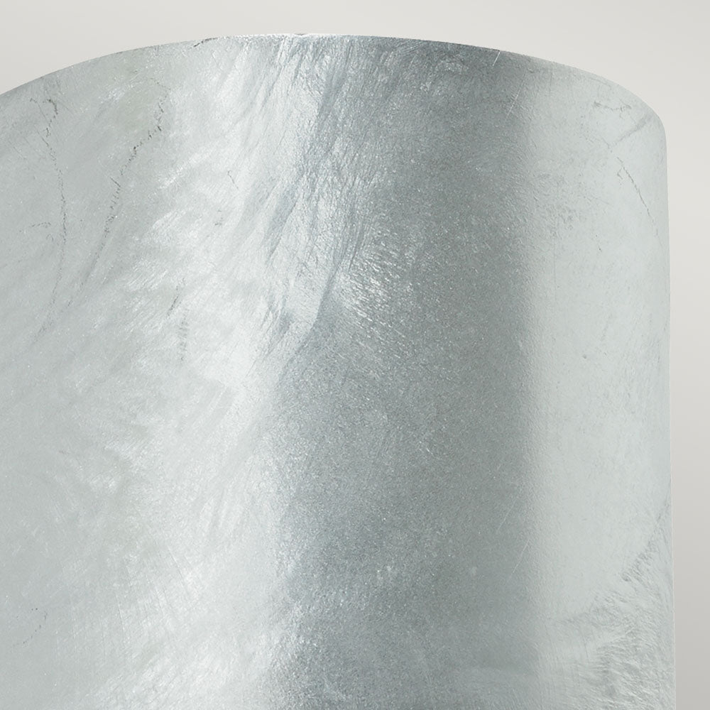 Mandal 1-Light Down Wall Light (Galvanized)