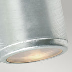 Mandal 2-Light Up & Down Wall Light (Galvanized)