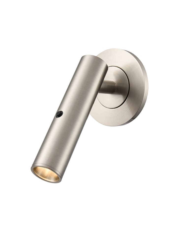 Mantel Satin Nickel LED Reading Light