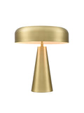 Mason Satin Brass Table Lamp