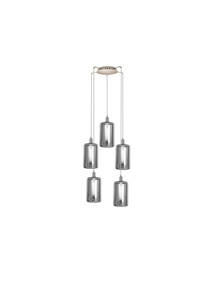 MUSKA RANDOM 5 light - Silver