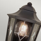 Norfolk Black Half Wall Lantern
