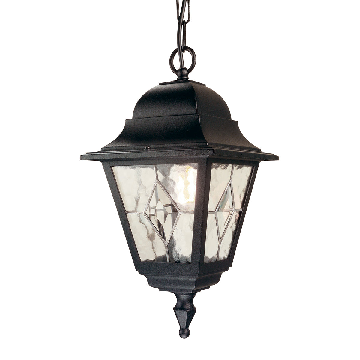 Black Hanging Lantern - Norfolk (Classic Design)