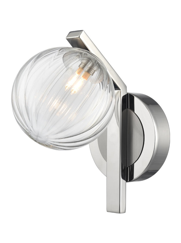 Oculus Wall bracket satin nickel