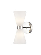 Odeon Satin Nickel Wall Light IP44