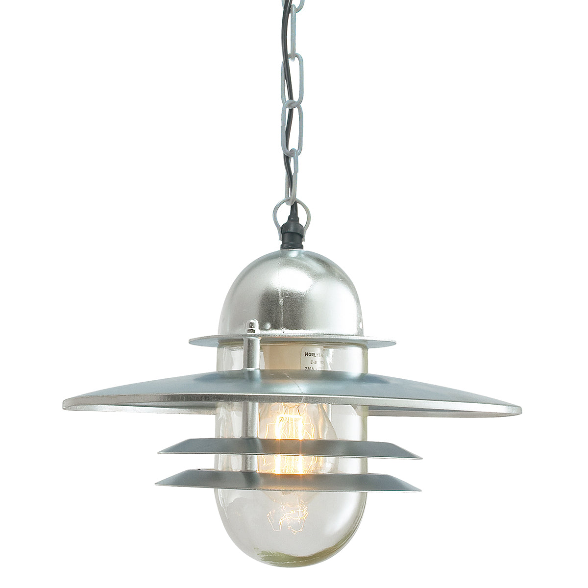 Oslo Traditional Galvanized Hanging Lantern