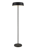 Otto Matt Black Floor Lamp