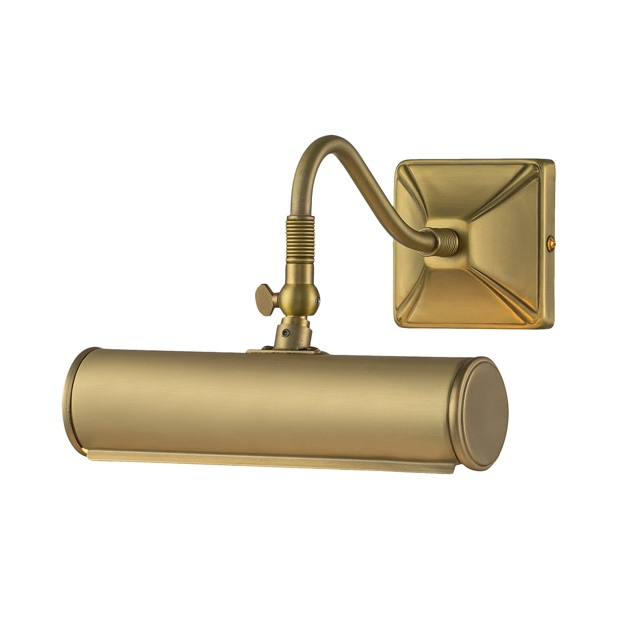 Brushed Brass Adjustable Picture Light