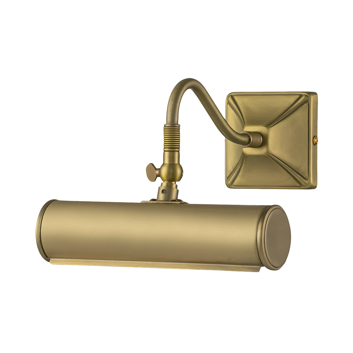 Brushed Brass Adjustable Picture Light