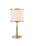 Polaris Aged Brass Table Lamp
