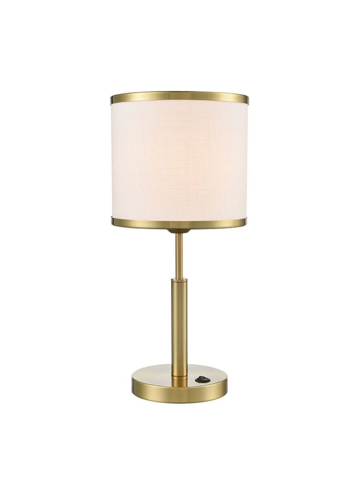 Polaris Aged Brass Table Lamp