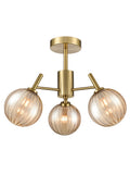 Quasar 3lt Fitting aged brass