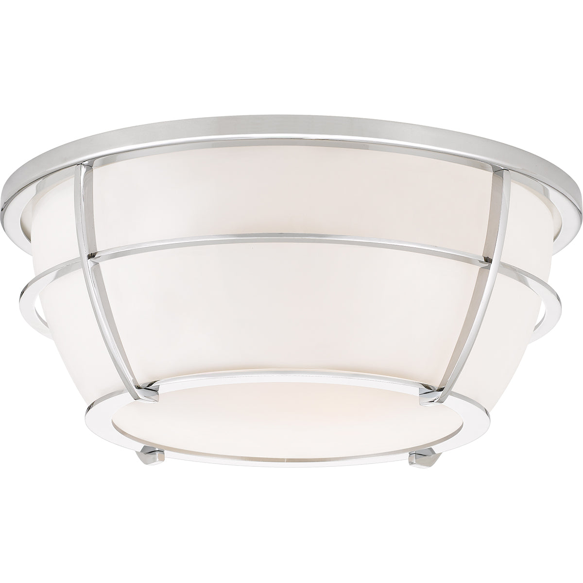 Chance 2-Light Opal Glass Flush Mount Ceiling Light