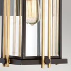 Goldenrod 1-Light Medium Outdoor Wall Lantern (Mid-Century Modern)