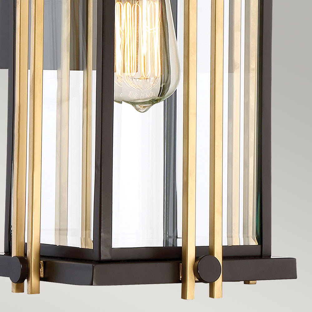 Goldenrod 1-Light Medium Outdoor Wall Lantern (Mid-Century Modern)