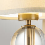 Uptown Gotham 1-Light Brushed Brass Wall Sconce (Glass & Shade)