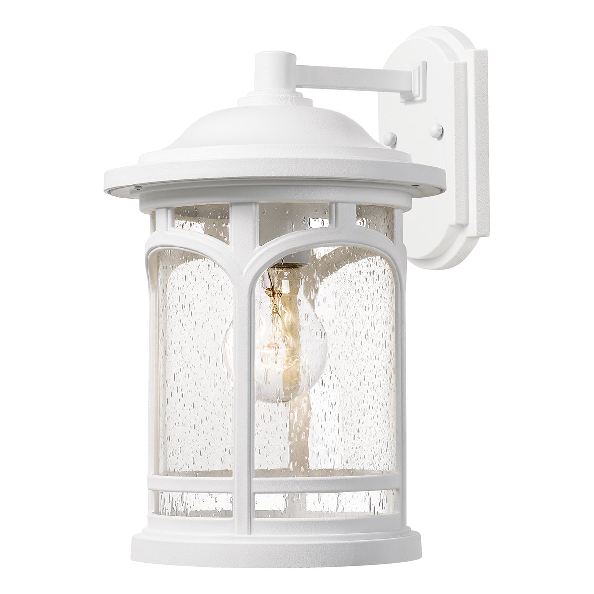 Marblehead 1-Light Medium Outdoor Wall Lantern (White)