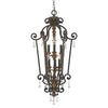 Marquette 6-Light Chandelier (Heirloom Finish with Multi-Faceted Crystals)