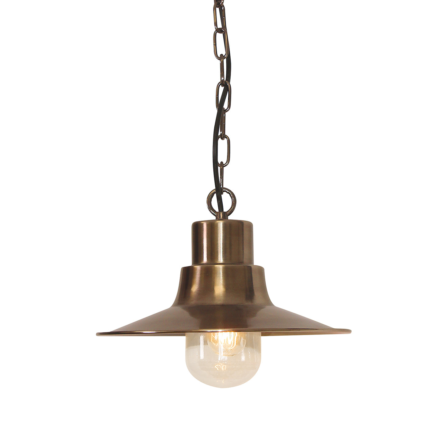 Sheldon Hanging Lantern (Aged Brass)