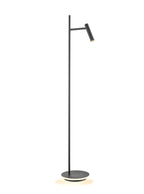 Lewis LED floor lamp with illuminated base