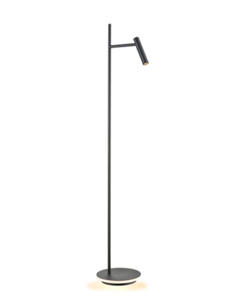 Lewis LED floor lamp with illuminated base