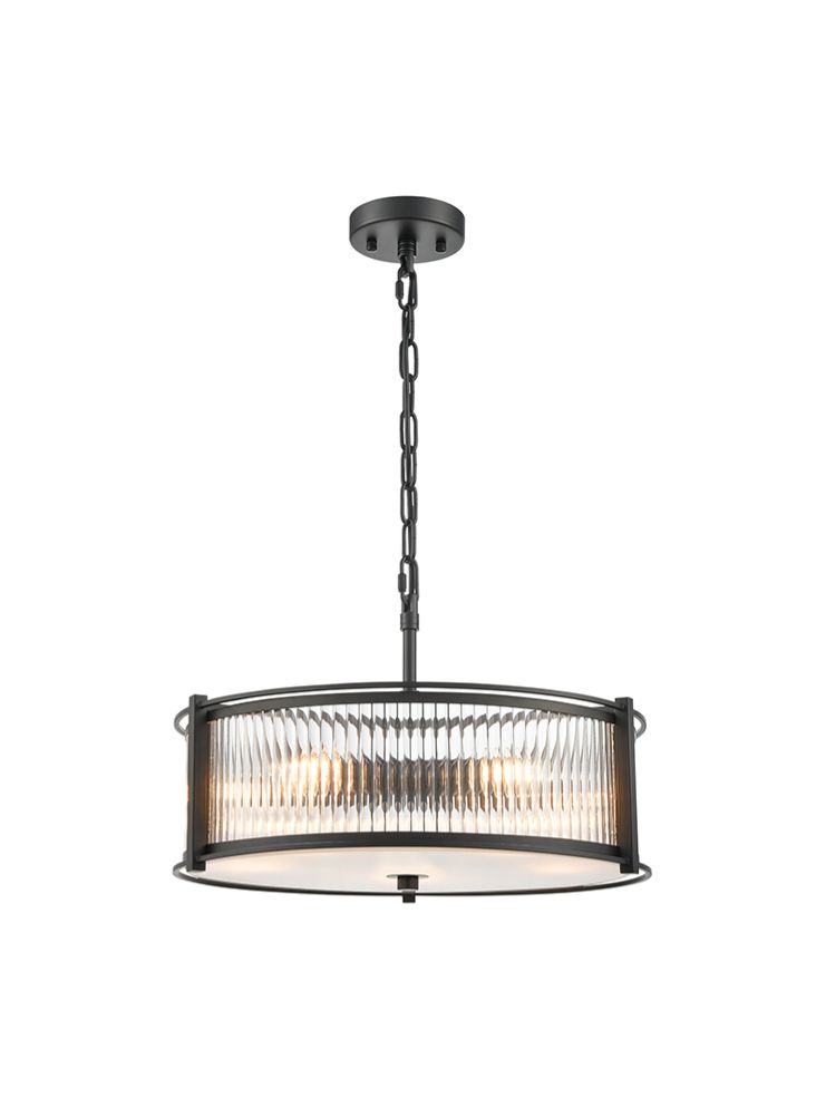 Sloane 5lt Pendant in matt black