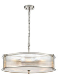 Sloane 8lt Pendant in Polished Nickel
