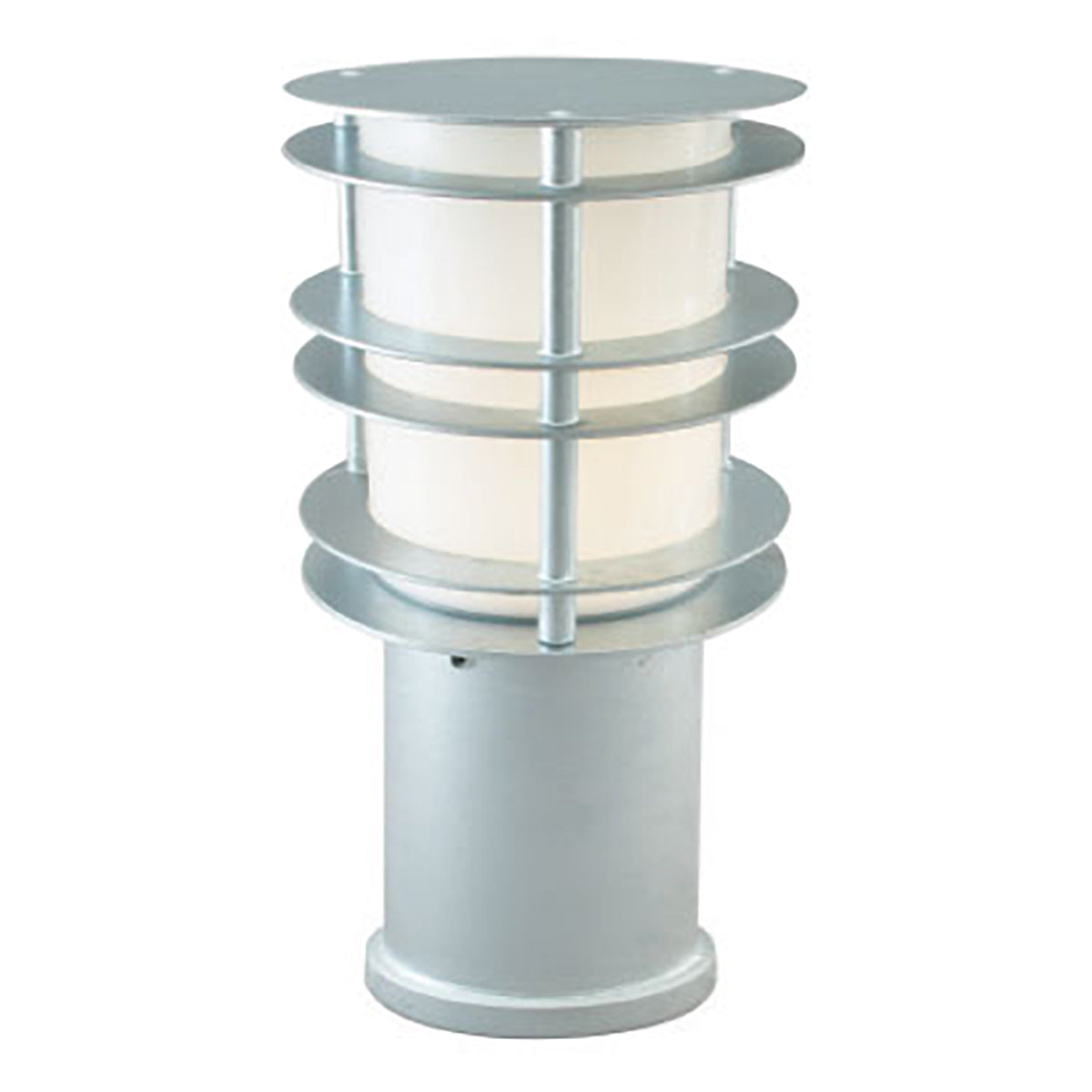 Stockholm Small Galvanized Bollard Light
